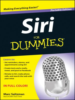 cover image of Siri For Dummies